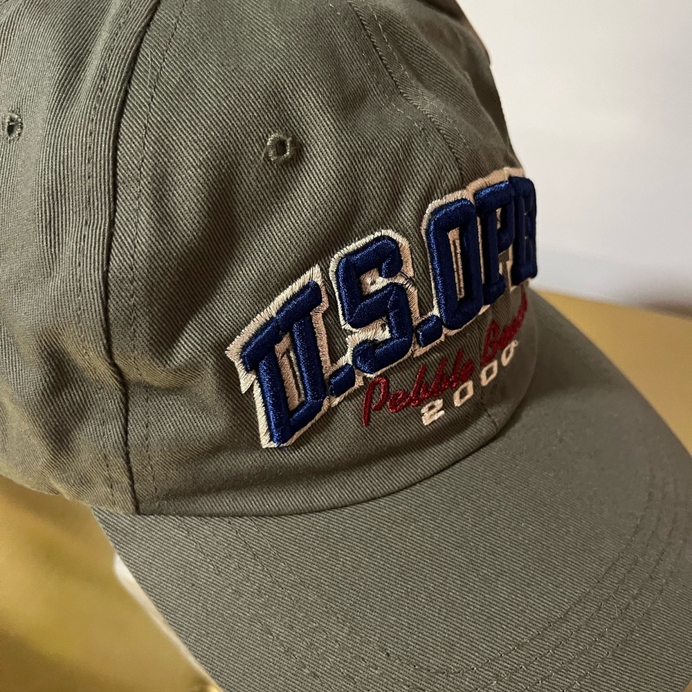 2000 U.S. Open Pebble Beach Hat NWT Vintage Golf Strapback Cap - Picture 6 of 8